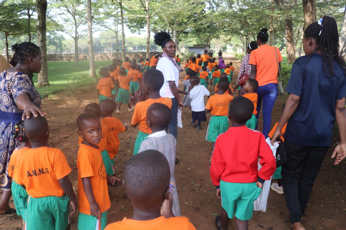 All Nations Nursery School Visits ANTS for an Educational Campus Tour
